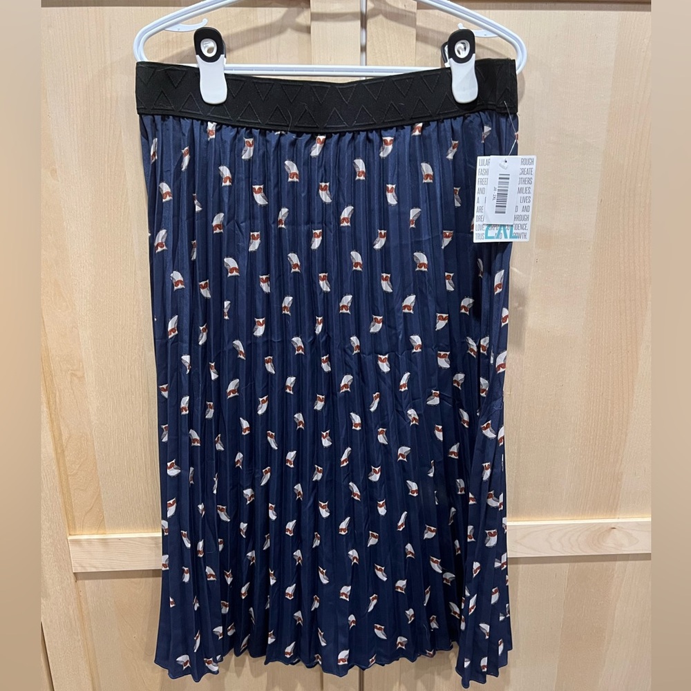 Pleated Owl Skirt